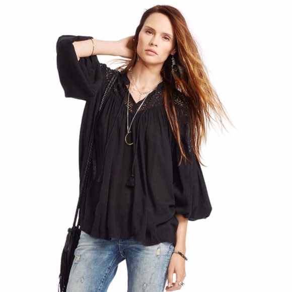 ralph lauren peasant top